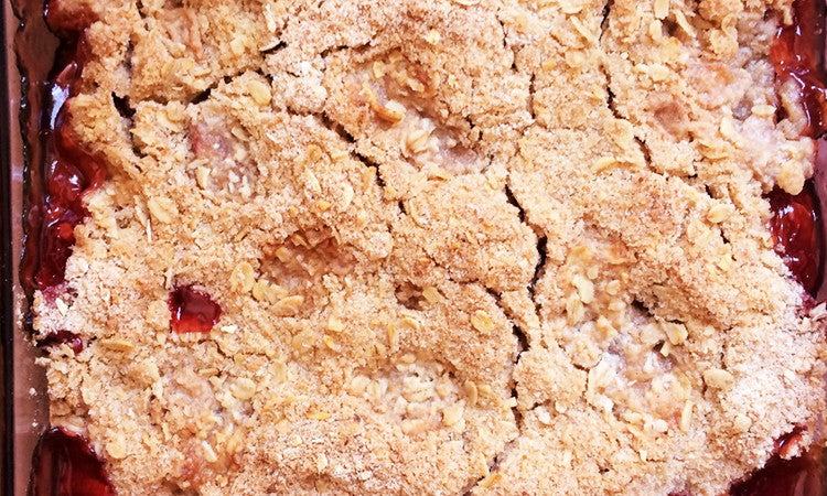 Strawberry Rhubarb Crisp
