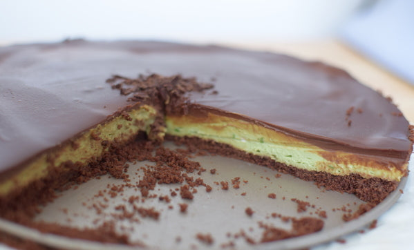 Chocolate Avocado Mousse Tart