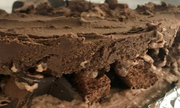 No-Bake Chocolate Pudding Cake