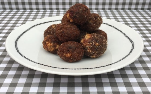 Cookie-Dusted Fruit Truffles