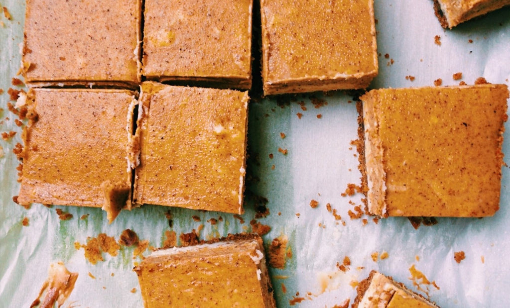 Pumpkin Cheesecake Bars
