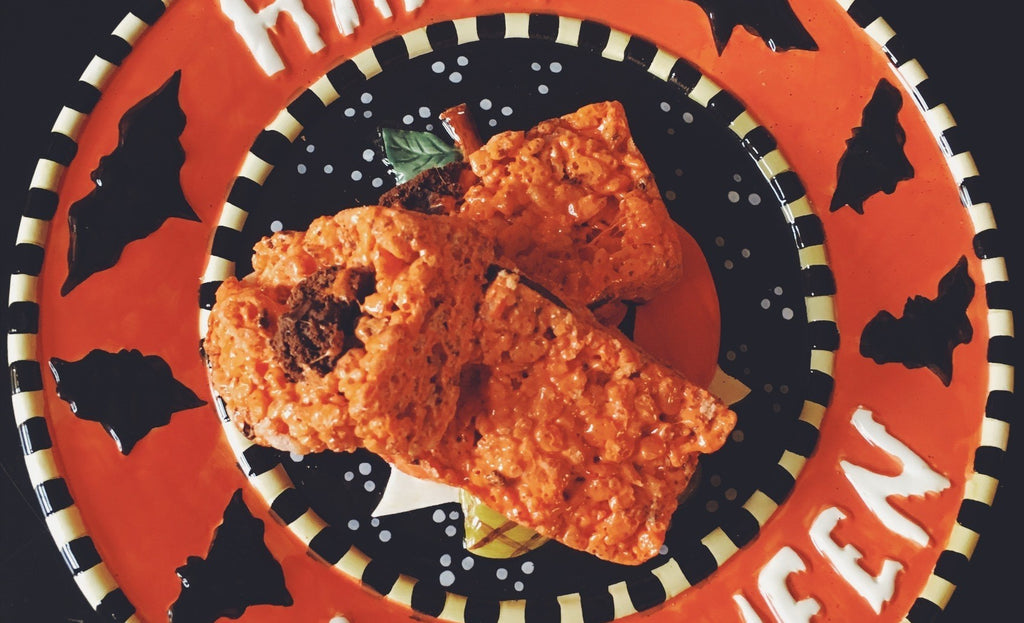 Halloween Rice Krispies Treats