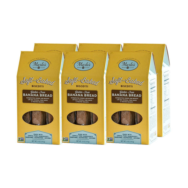 GF BANANA BREAD SOFT-BAKED BISCOTTI
